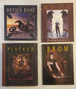 Gerald Brom Book Lot [4] - The Plucker, Offerings, The Devil's Rose, & Darkwerks - Bild 1 von 7