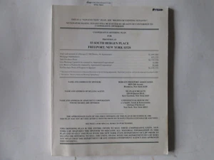 Continental House 55 so Bergen Pl Freeport NY Co-op oofering plan book 1986 - Picture 1 of 7