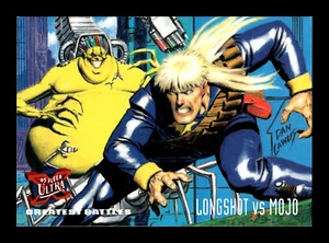 Fleer Ultra X-Men 1995: Greatest Battles - Longshot vs. Mojo #132 - Imagen 1 de 2