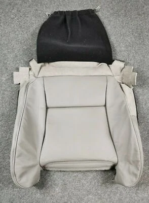 Original Audi A4 B5 A6 4B C5 Funda de Asiento Delant. Cuero Claro 8D0881402 B - Imagen 1 de 4