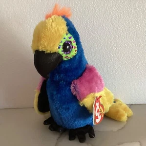 Ty Beanie Boos WYNNIE il pappagallo - 6” NUOVO - Foto 1 di 5