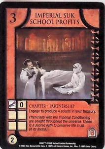 Dune CCG Imperial Suk School Profits - Eye of the Storm - Imagen 1 de 2