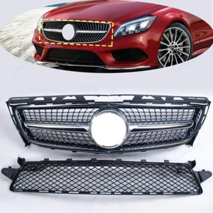 Front Bumper Radiator Grille For 2012-2014 Mercedes Benz W218 CLS CLS350 CLS500 - Picture 1 of 9