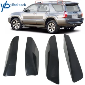 4PCS Black Roof Rails Rack End Cover Shell For Toyota 4Runner N210 2003 04-2009 - Picture 1 of 10