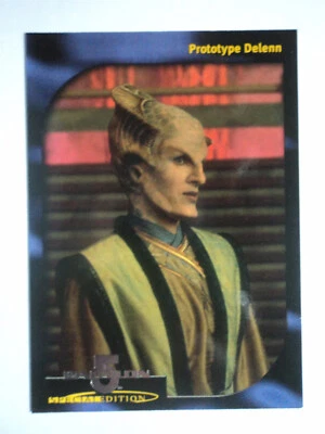 1997 BABYLON 5 SPECIAL EDITION - FACES OF DELENN CARD - ( D1 ) - PROTOTYPE DELEN - Image 1 of 4