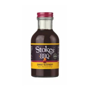 Stokes BBQ Sauce Sweet Et Collant Avec Raifort Et Ahornsirup 250ml - Bild 1 von 1
