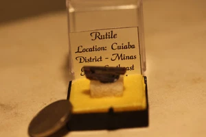 Red Rutile - From - Brazil  - Picture 1 of 7