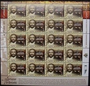 San Marino 2010 - Pavarotti - MNH - perfetto - Picture 1 of 1