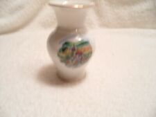 vintage miniature porcelain vase souvenir of Ebersbach/Fils