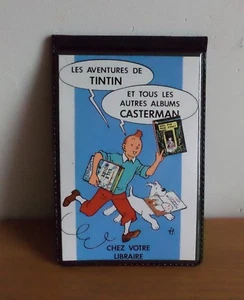 Rare carnet de librairie Fin années 1960 signée Hergé - Picture 1 of 2