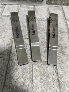 Kostiner 1-2-3 Photo Lab Stainless Steel Darkroom Print Developer Tongs Set - Picture 1 of 5