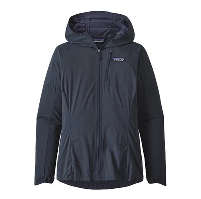 Jaqueta Patagonia Houdini Air com capuz corta-vento azul ardente feminina GG - Imagem 1 de 4