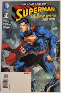 Superman #1 Jim Lee Last Son of Krypton FCBD DC 2013 casi nuevo🔥 - Imagen 1 de 1