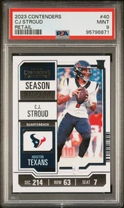 Cj Stroud 2023 Panini Contenders #40 Retail PSA-9 - Picture 1 of 2