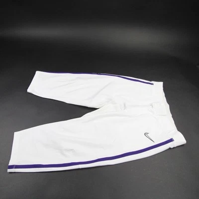 TCU Horned Frogs Nike Baseball Pants Men's White/Purple Used - Image 1 of 4