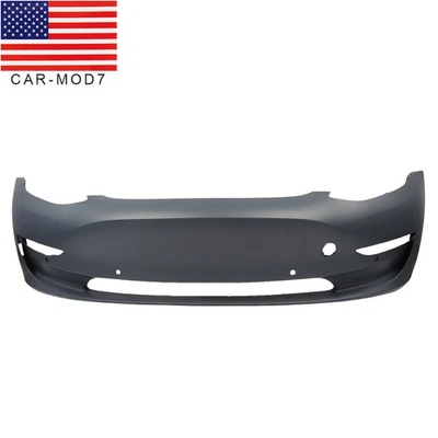 New Front Bumper Cover Fit For 2017 2018 2019 2020  Tesla 3 1084168S0E - Изображение 1 из 4