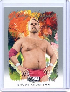 Anillo de plata de combate Panini 2025 antología de combate realeza #6 Brock Anderson - Imagen 1 de 2