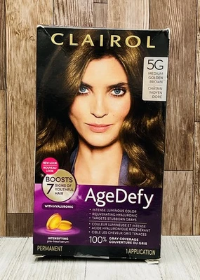 Color de cabello Clairol Age Defy 5G mediano dorado-marrón Foto 1 de 4
