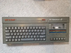 Sinclair ZX Spectrum +2 128K Rare Grey Computer - Afbeelding 1 van 3