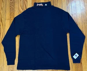 NWT Vintage Russell Athletic Atlanta Braves Turtleneck L/S Shirt Mens XL - Picture 1 of 9