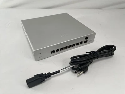 Cisco Meraki MS220-8-HW Cloud Managed 8-Port Gigabit Switch 600-28010 - Image 1 of 4