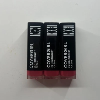 3 Pack: Covergirl Exhibitionist Creme Lipstick *#475 Rose Paradise* - Image 1 of 2
