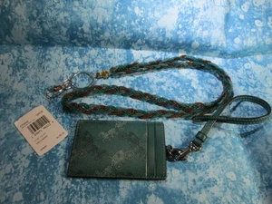 Coach Horse & Carriage Design ID/ Luggage Tag with Handmade Glass Beaded Lanyard - Picture 1 of 9