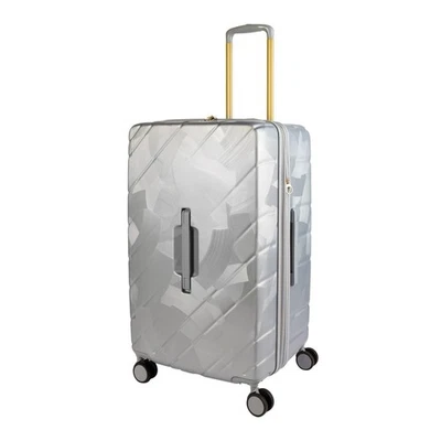 Equipaje giratorio estilo maletero Samantha marrón 30" - plateado - nuevo con etiquetas Foto 1 de 4