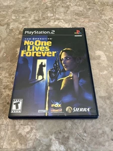 The Operative: No One Lives Forever (Sony Playstation 2 PS2, 2002) CIB Tested - Picture 1 of 6