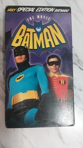 Batman: The Movie (VHS, 2001) Holy SPECIAL EDITION Batman Adam West Vintage - Picture 1 of 4