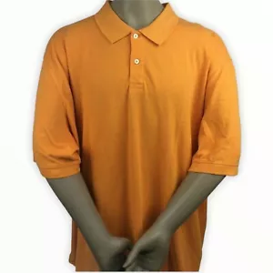 Basic Editions Big Men's Polo Golf Shirt Classic Fit Short Sleeve Size 2XL - NEW - Picture 1 of 7