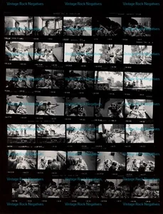 Estampado de contacto KEN KESEY Feria Mundial '64 NYC PRO ARCHIVO (11""x14") NEAL CASSADY - Imagen 1 de 1