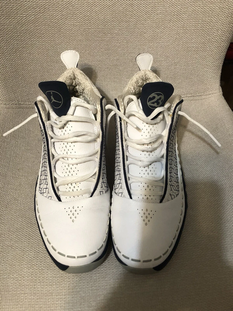 ジョーダン23 Air Jordan 23 Retro 8 High Top Men's Sz 10 Gray White Sneakers