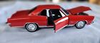 1965 BUICK RIVIERA GRAN SPORT RED 1/24 DIECAST MODEL CAR BY WELLY 24072 NEW MINT