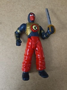 Modellino Milton Bradley Karate Fighters Samurai Ninja 5 3/4" 1996 con spada rara - Foto 1 di 5