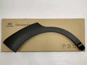 Rear Fender Molding Wheel Flare Garnish 2018 to 2023 Kona Passenger Side Black - Bild 1 von 4