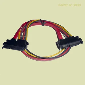 DeLOCK® SATA Verlängerung Stecker Buchse 50 cm 84361 22pin SA TA Anschluss - Bild 1 von 2