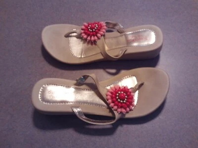 SANDALIAS TANGA MUJER SIMPLEMENTE VERA VERA WANG BRONCEADO TALLA 6 Foto 1 de 4