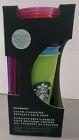 Starbucks 5-Pack  Reusable Cold Fun Color Changing Cups 2022 - New w/straws