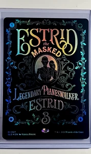 2024 MTG Magic the Gathering SLD Secret Lair Poster Foil #1327 Estrid the Masked - Picture 1 of 2