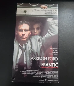 Frantic VHS 1988 Harrison Ford Betty Buckley John Mahoney - Picture 1 of 3