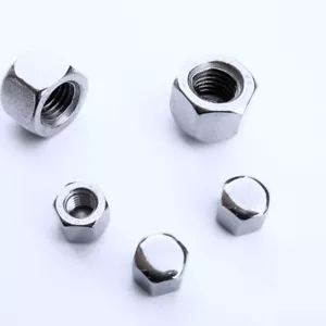 Hutmuttern niedrige Form DIN 917 Edelstahl VA M3 M4 bis M12 Flachmutter 304c14 - Bild 1 von 1