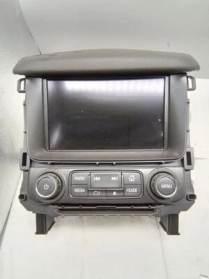 2017-2020 Chevy Tahoe Suburban 1500 Radio Control Panel With Display Screen OEM - Image 1 of 2