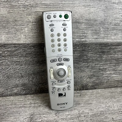 Sony RM-Y822 Controller TV Home Theater Remote DVD Control RM-Y822 - PREOWNED - Image 1 of 4