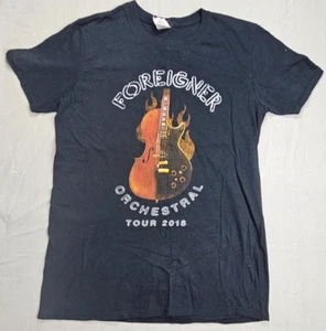 Camiseta GILDAN 2018 Foreigner Orchestral Tour Talla M, Camiseta Memorabilia Musical - Imagen 1 de 10