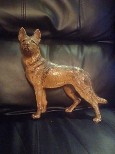 Vintage Hubley wie Gusseisen Deutscher Schäferhund - Bild 1 von 6