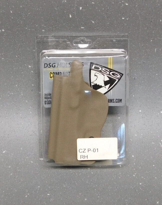 Funda DSG Arms diestro bronceado Kydex CDC IWB para CZ-USA P-01 HECHA EN EE. UU. Foto 1 de 1