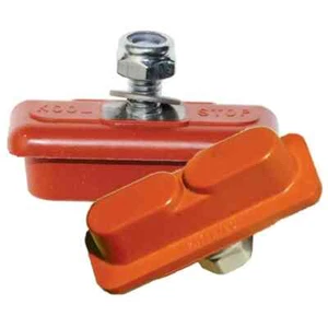 Kool Stop BMX Continental Salmon Brake Pads - Sold In Pairs Old School BMX Tuffs - Picture 1 of 1