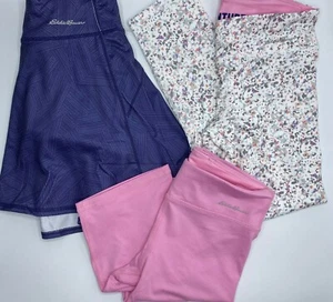 Girls Size M (10/12) Eddie Bauer 3-Piece Set Pants, Skirt (Skort) & Long Shorts - Picture 1 of 11