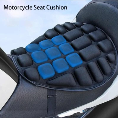 1X Motorcycle Seat Cover Comfort Seat Cushion Universal Pressure Relief Air Pad - Image 1 of 4